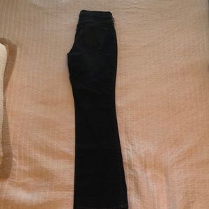 Mid Rise boot cut jeans